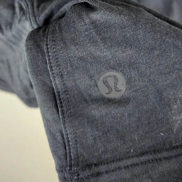 Lululemon All Yours Crop Short Sleeve Tee Black sz 6? - Picture 6 of 7